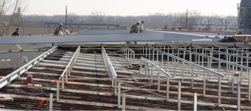 Re-roof In Progress 2